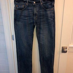 Levi's 559 Relaxed straight leg jeans sz 38x36 EUC
